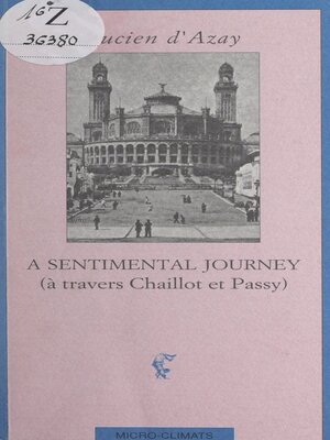 cover image of A sentimental journey
